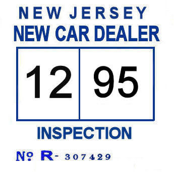 (image for) 1995 New Jersey New Car Dealer